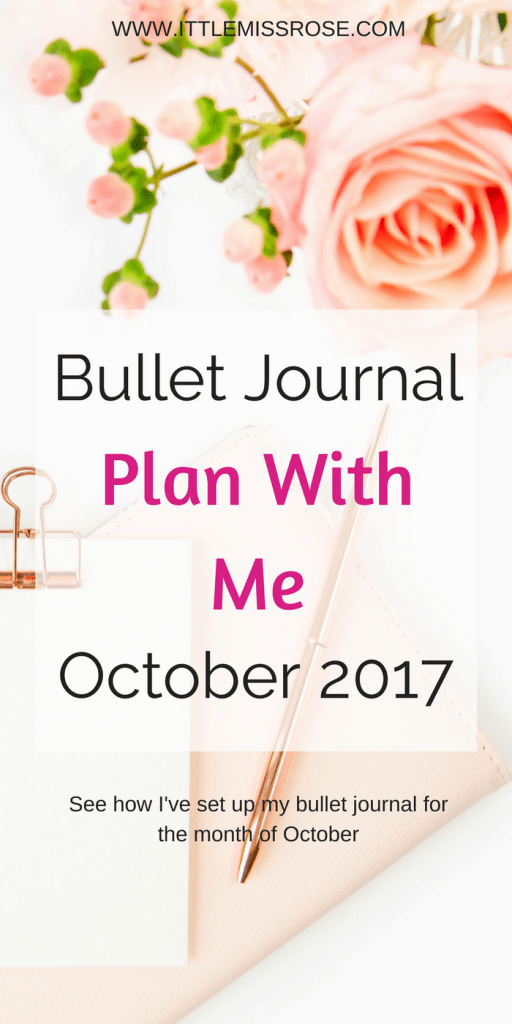 Plan With Me October Pinterest Image