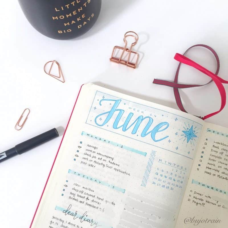 A Simple Guide on How to Start A Bullet Journal - Rose K Journals