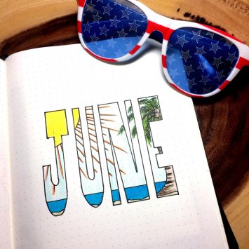 21 Fantastic Summer Ideas For Your Bullet Journal - Little Miss Rose