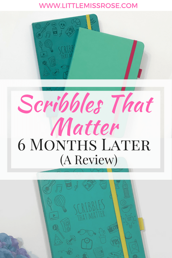 Click to read this in depth review of the popular Scribbles That Matter Notebook. I've used it as my only journal for 6 months and filled it from cover to cover. Read my opinions on page quality, durability and everything else! #bujo #bulletjournal #scribblesthatmatter